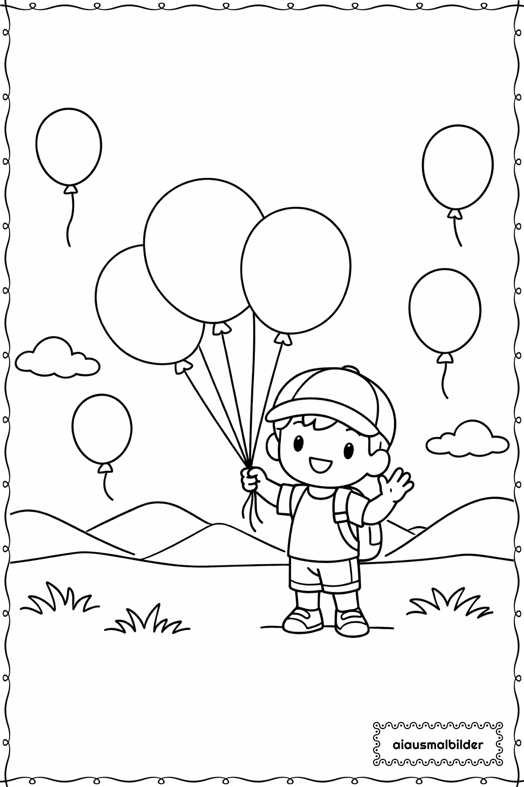  Brawl Stars Luftballonfest Ausmalseite 