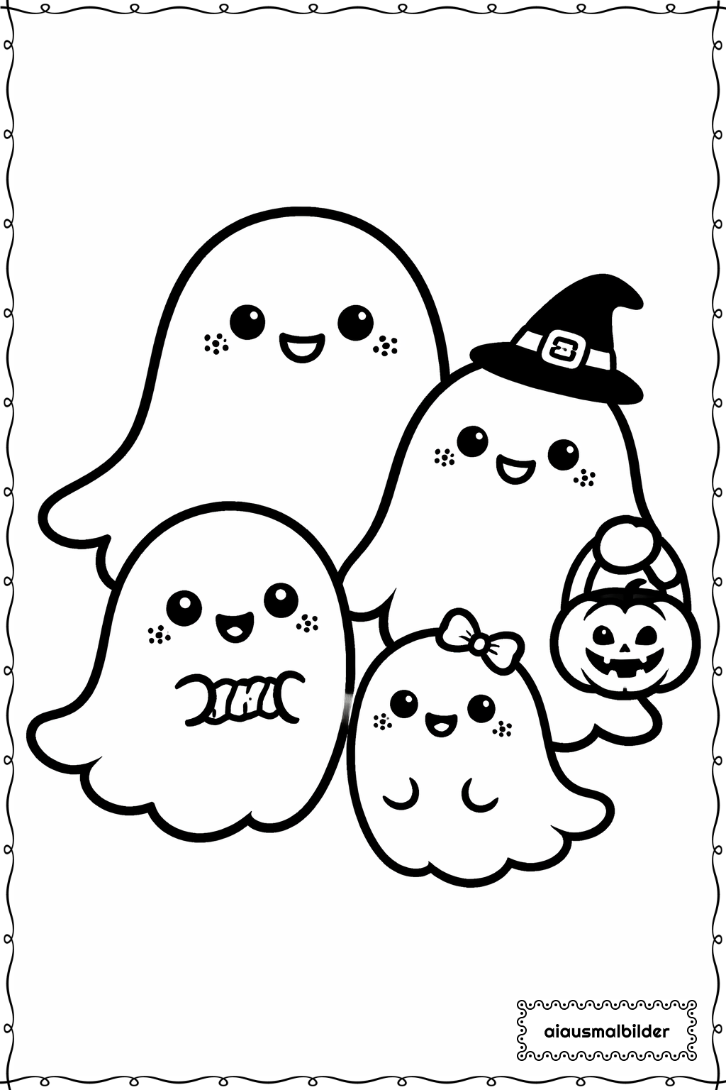  Halloween Ausmalseite 