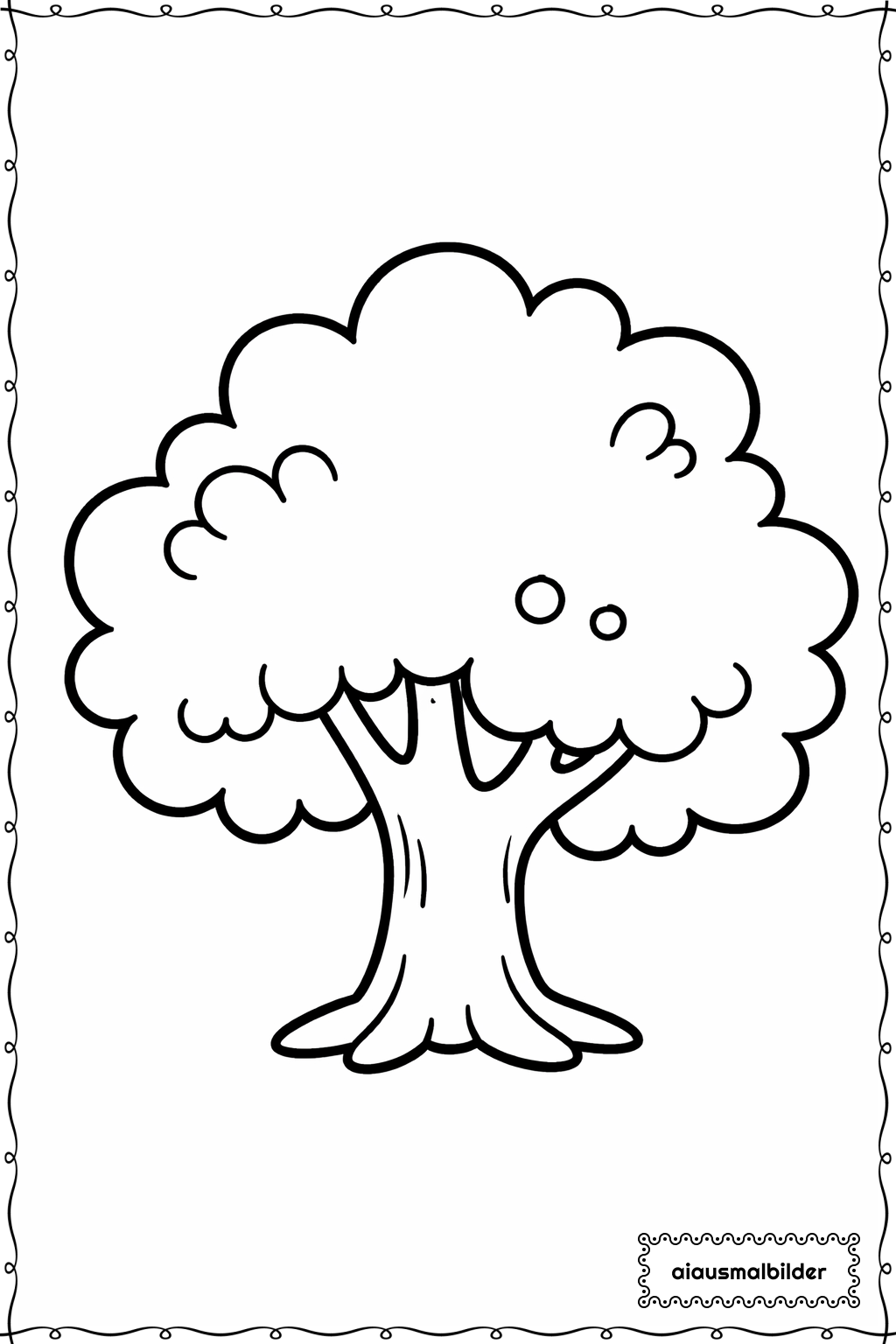  Minecraft Baum Einzeln Ausmalseite 