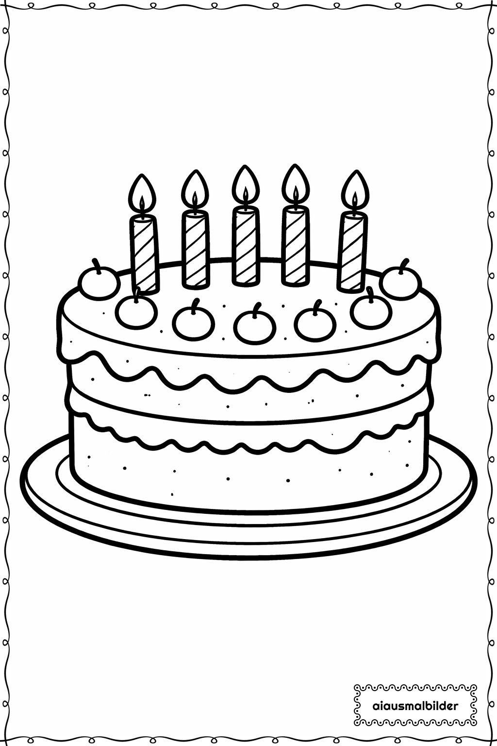  Minecraft Kuchen Auf Teller Ausmalseite 