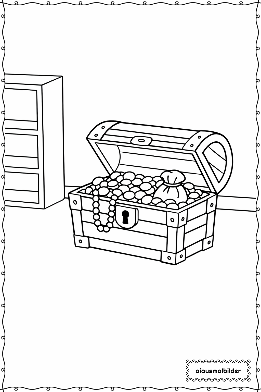  Minecraft Truhe Im Raum Ausmalseite 