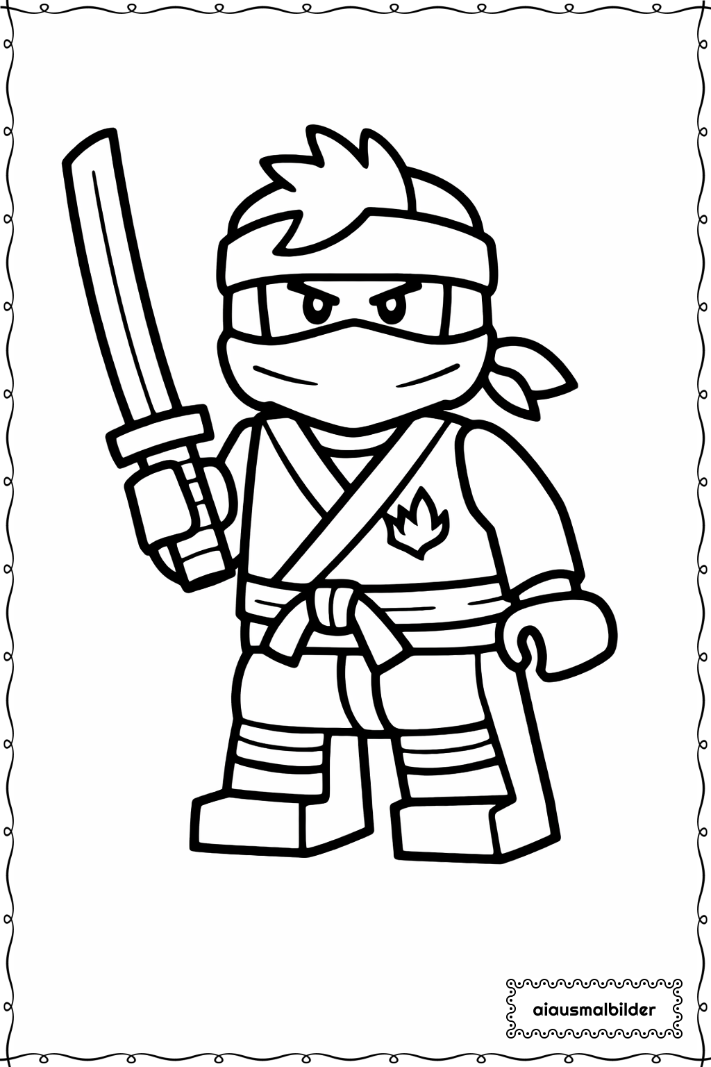 Ninjago Kai Lächelnd