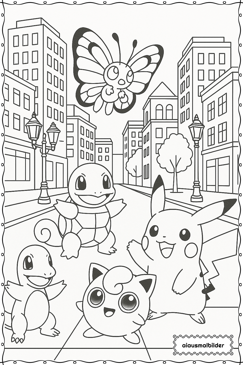 Pokemon Stadt Entdeckung