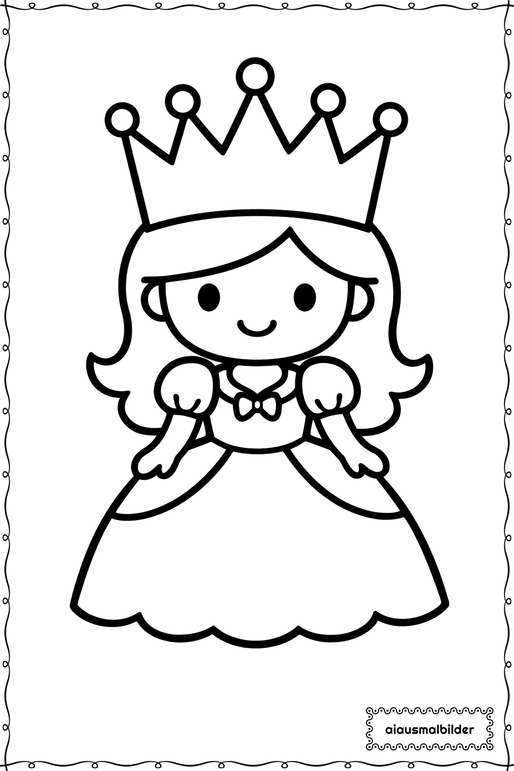 Prinzessin mit Krone