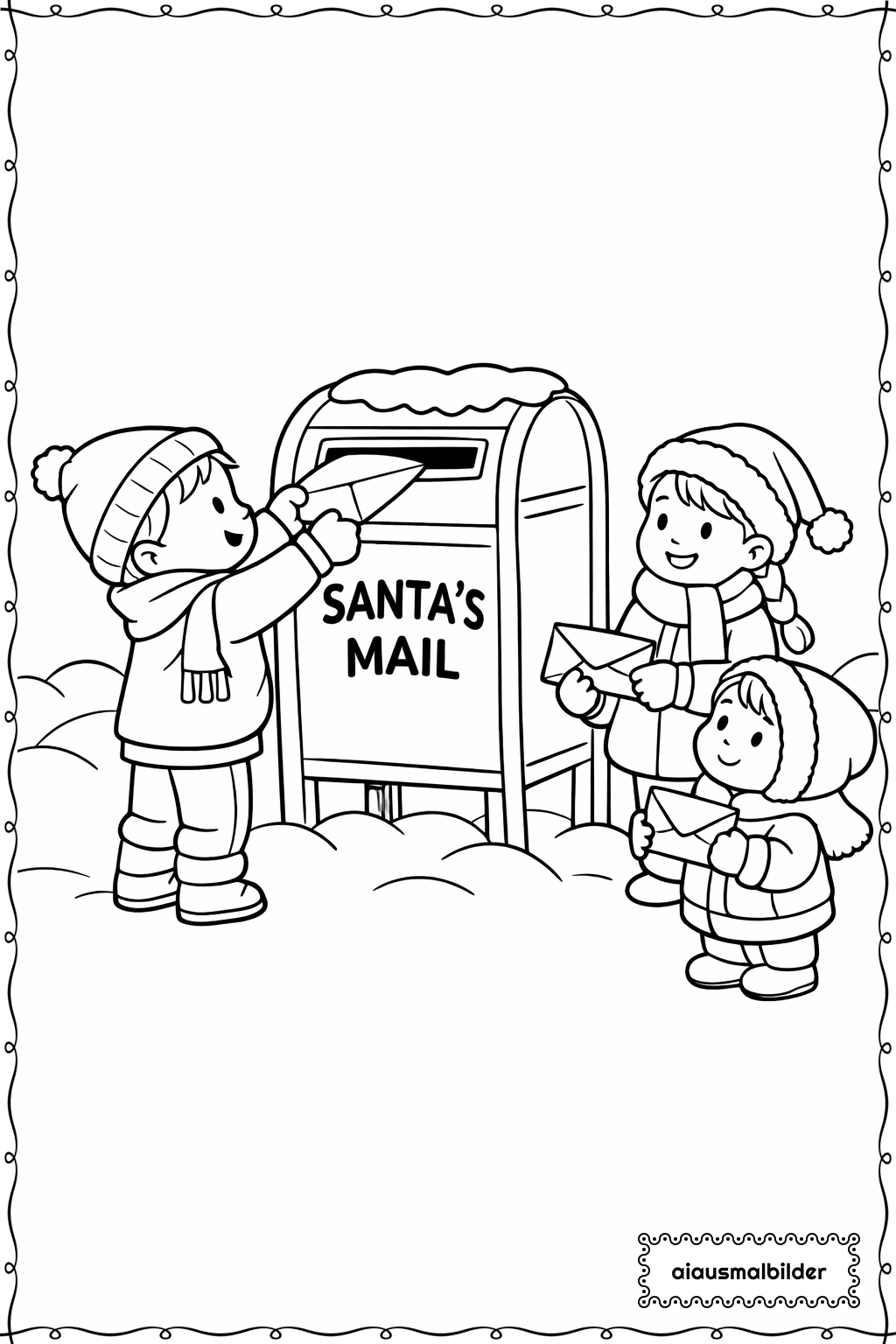 Weihnachten Post Für Santa